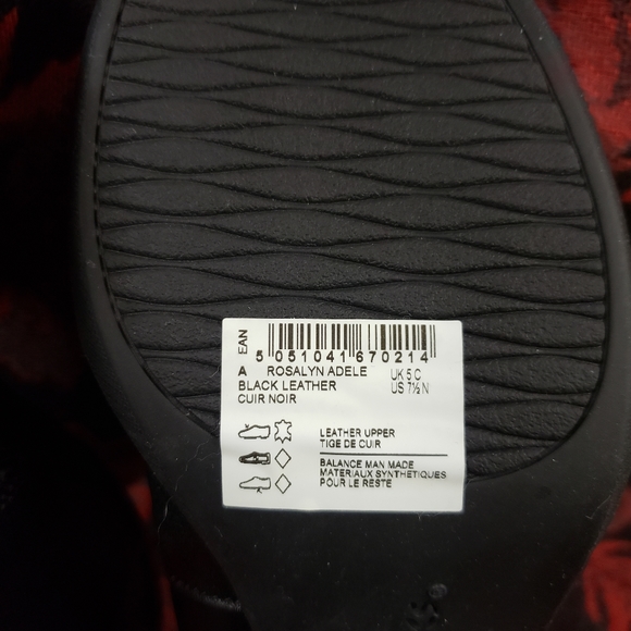 Clarks Women's Rosalyn Adele Slip-On Loafer Black US 7.5 - Picture 5 of 5